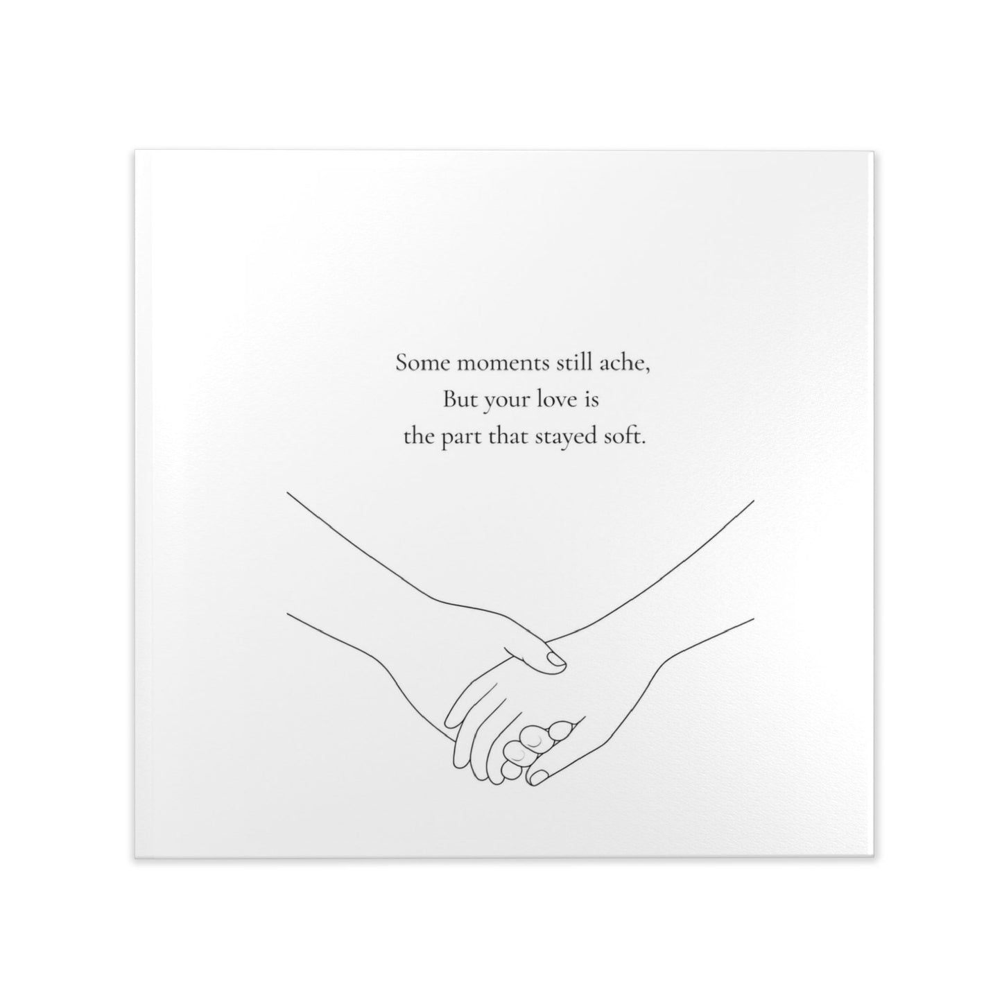Where Love Stays - White Hardcover Photo Book