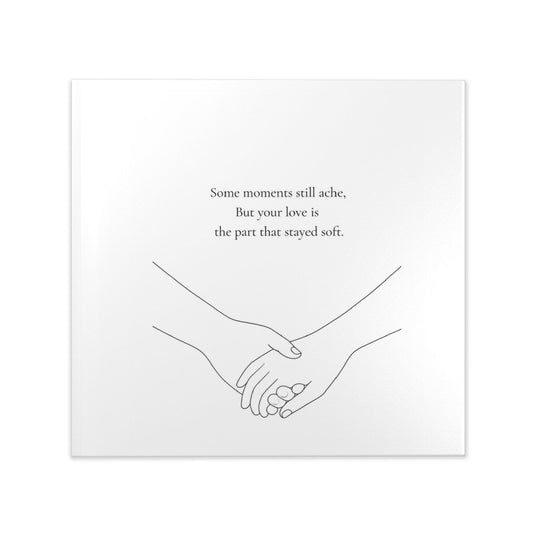 Where Love Stays - White Hardcover Photo Book