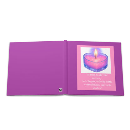 Where Love Stays - Purple Hardcover Photo Book