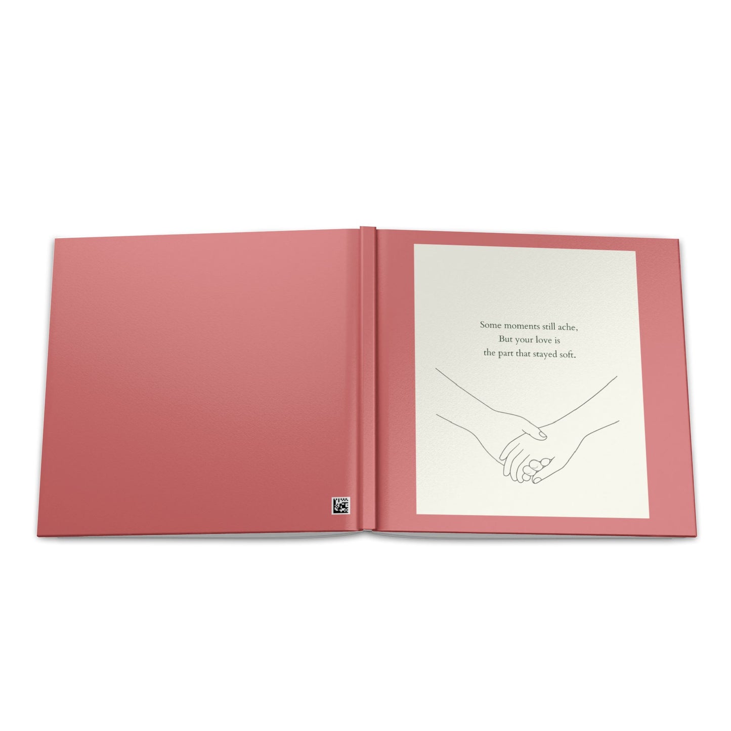Where Love Stays - Pink Hardcover Photo Book