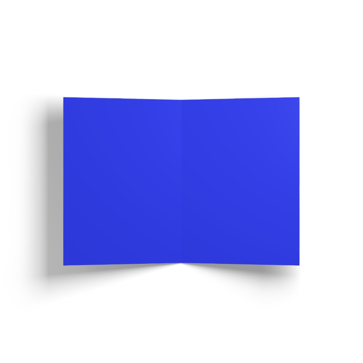 "Made It. Earned It. Celebrating It." — Royal Blue Greeting Card
