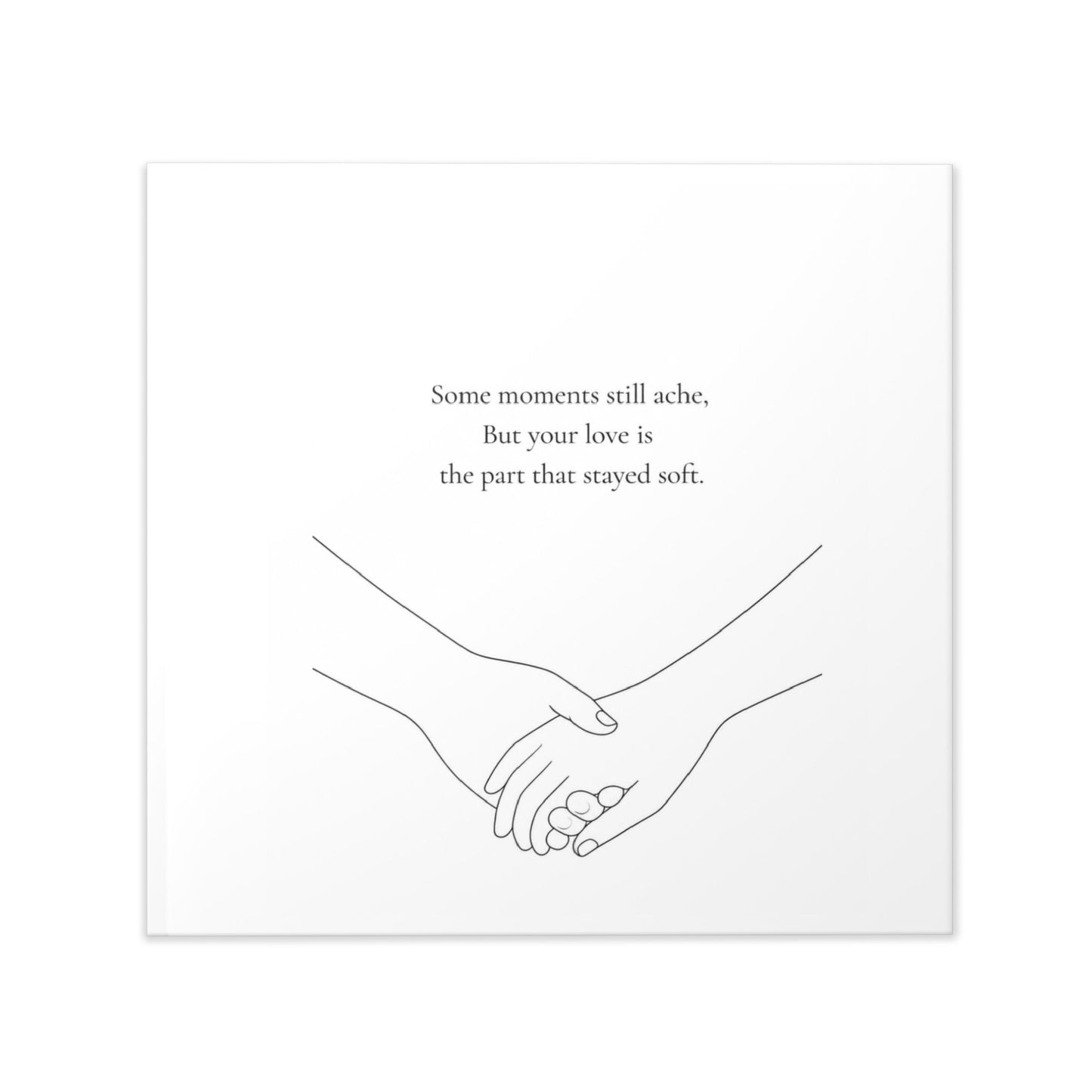 Where Love Stays - White Hardcover Photo Book
