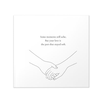 Where Love Stays - White Hardcover Photo Book
