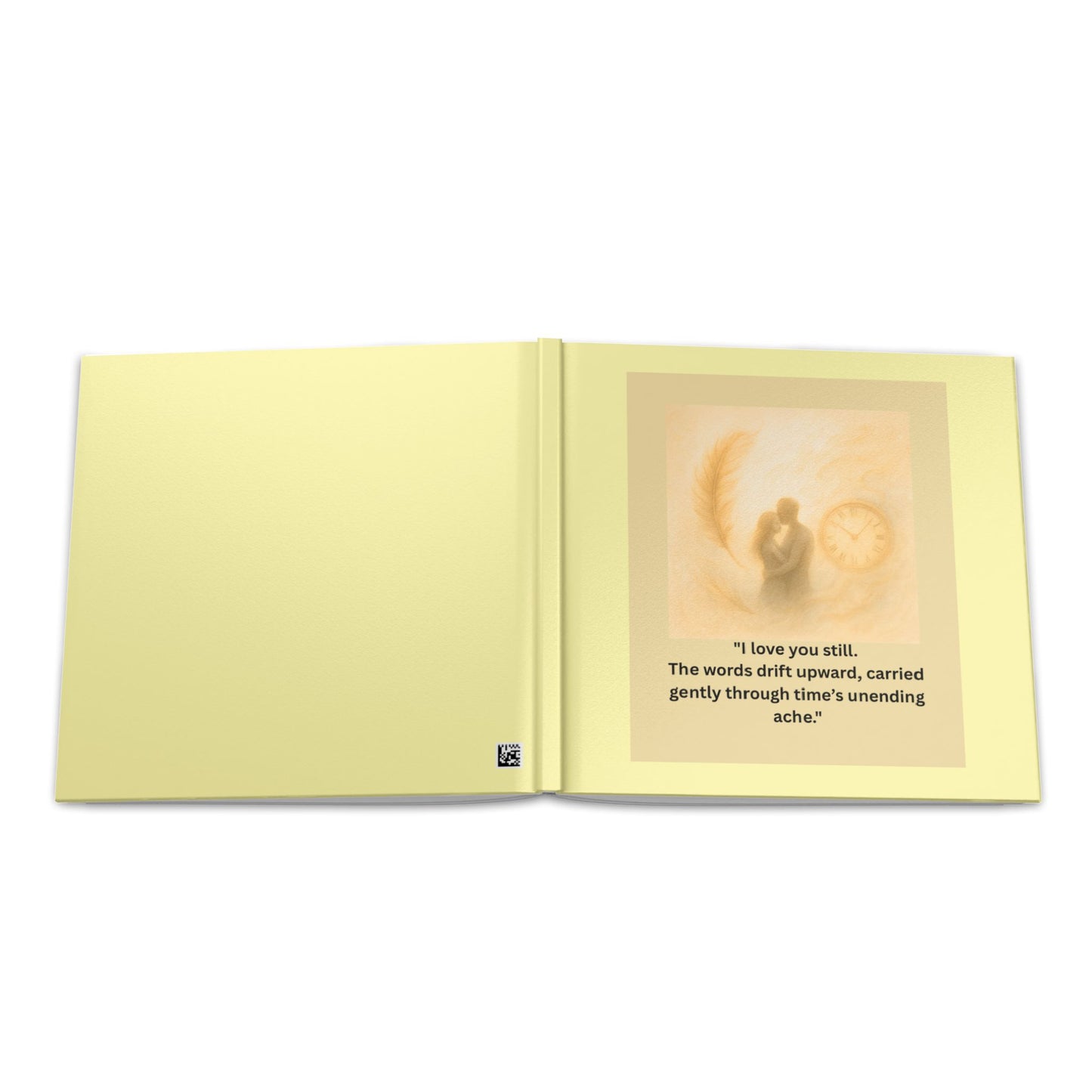 Where Love Stays - Yellow Hardcover Photo Book
