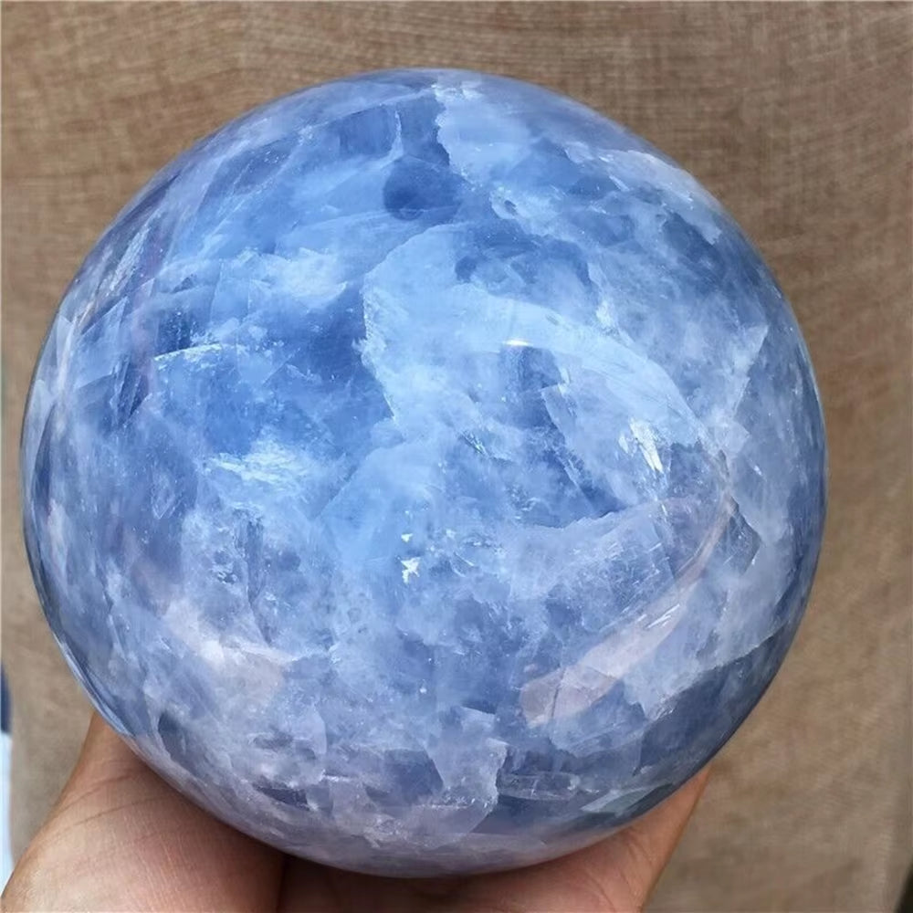 Natural Septarium Crystal Energy Spheres, Reiki Healing, Send a Decorative Meditative Craft for the Base