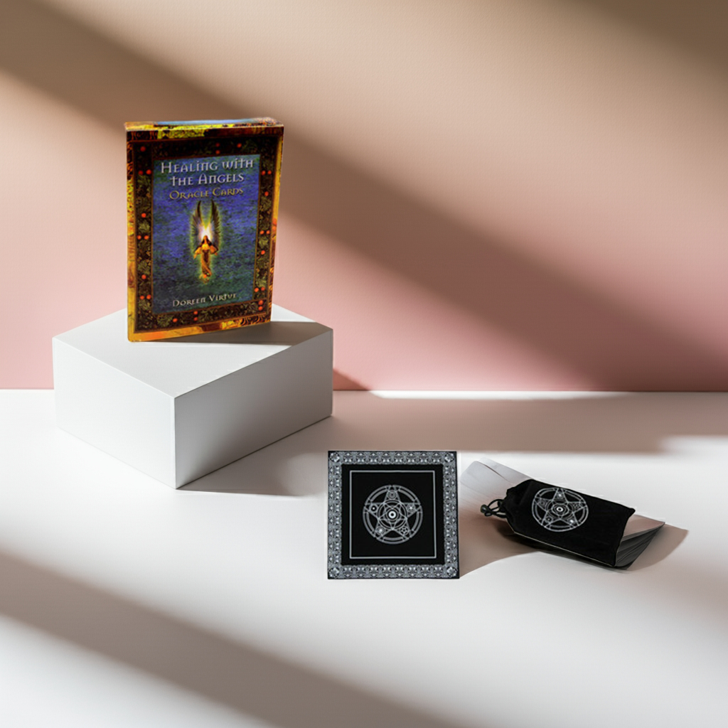 Healing With the Angels Oracle Cards – Angelic Divine Guidance Deck