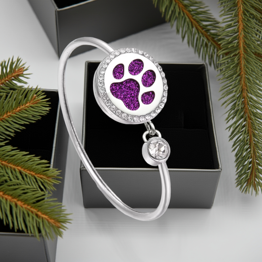 Aromatherapy Snap Bracelet – Stainless Steel Essential Oil Diffuser Jewelry