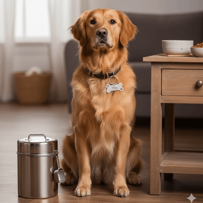 Custom Abstract Paw Print Pet Tag – Personalized Dog & Cat ID Tag with Name & Symbols