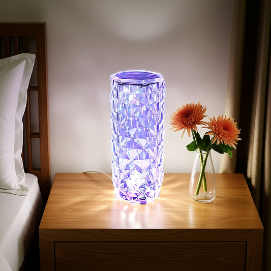 Crystal Rose Lamp Atmosphere Creative Led Table Lamp