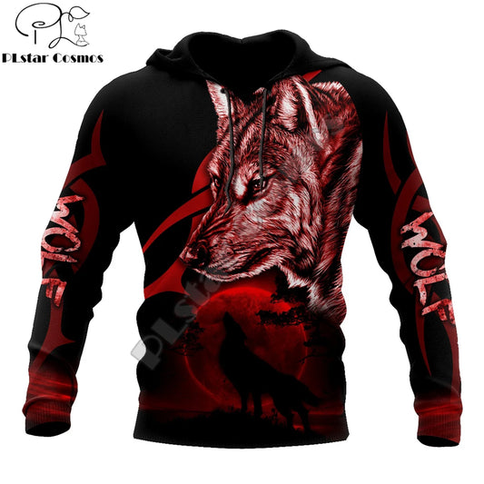 A Wild Soul Can Never Be Tamed 3D All‑Over Printed Hoodie