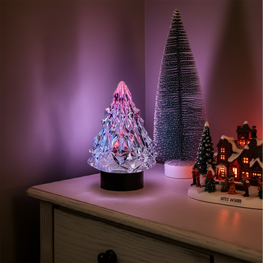 Beautiful Iceberg Crystal Night Light LED Lamp – Creative Christmas Ornament