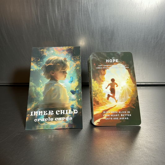 Inner Child Healing Oracle Cards – 56-Card Tarot Deck for Self-Discovery and Emotional Clarity