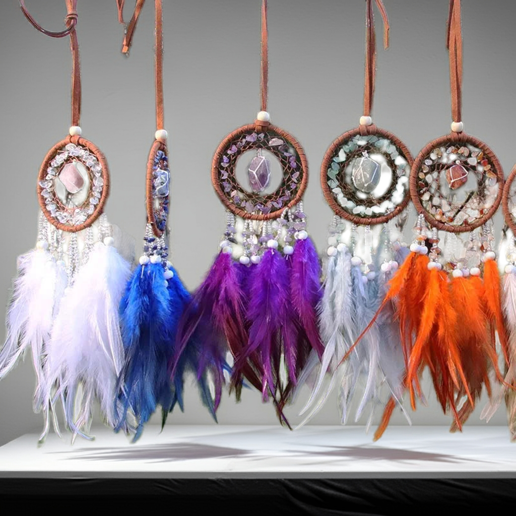 7 Chakra Crystal Hanging Decor for Healing Energy and Meditation