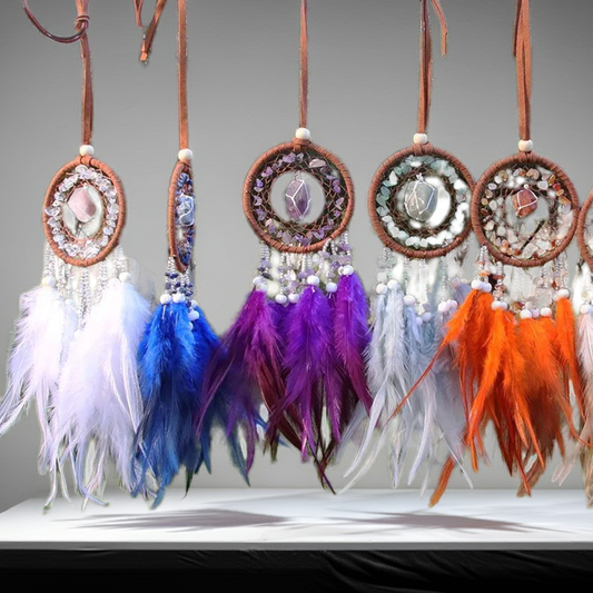 7 Chakra Crystal Hanging Decor for Healing Energy and Meditation