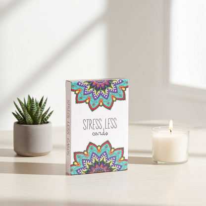 Stress Less Mindfulness Cards 50 Meditation Prompts for Calm and Clarity