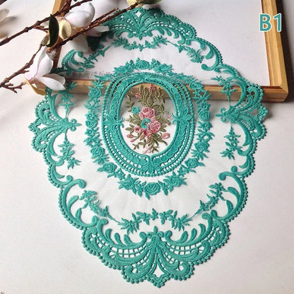 Elegant Round Lace Tablecloth