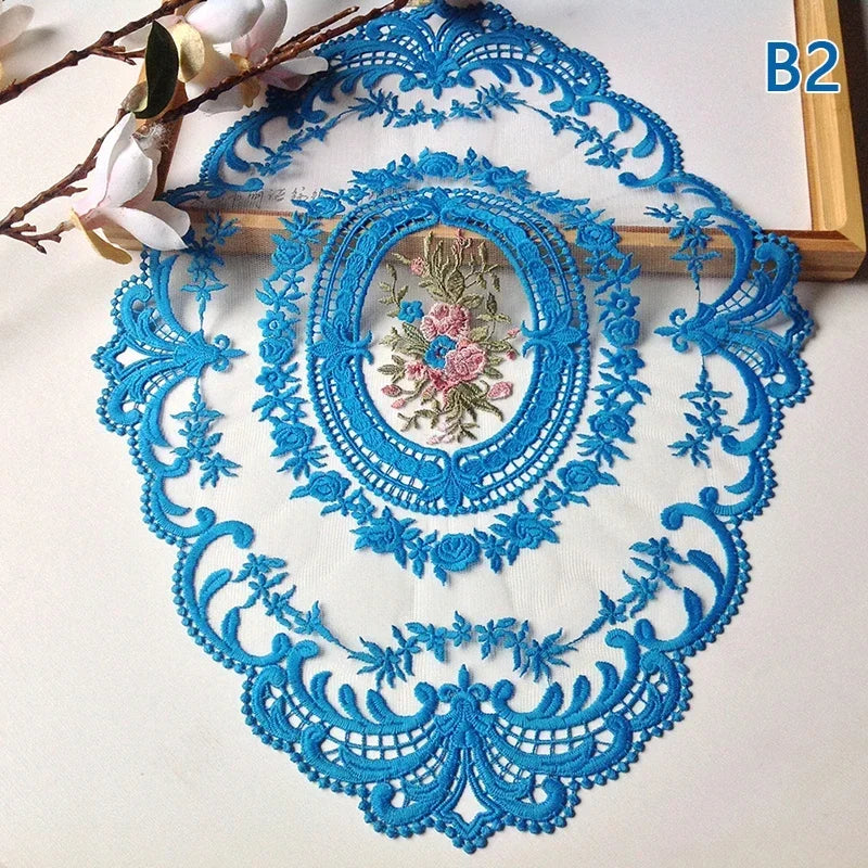 Elegant Round Lace Tablecloth