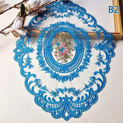 Elegant Round Lace Tablecloth