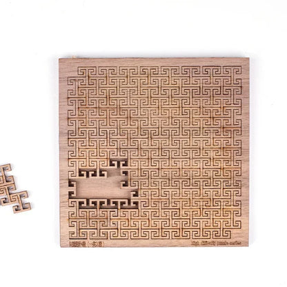 Impossible Wooden Jigsaw Puzzle – 3D Brain‑Teaser Puzzle for 13 to 113 years