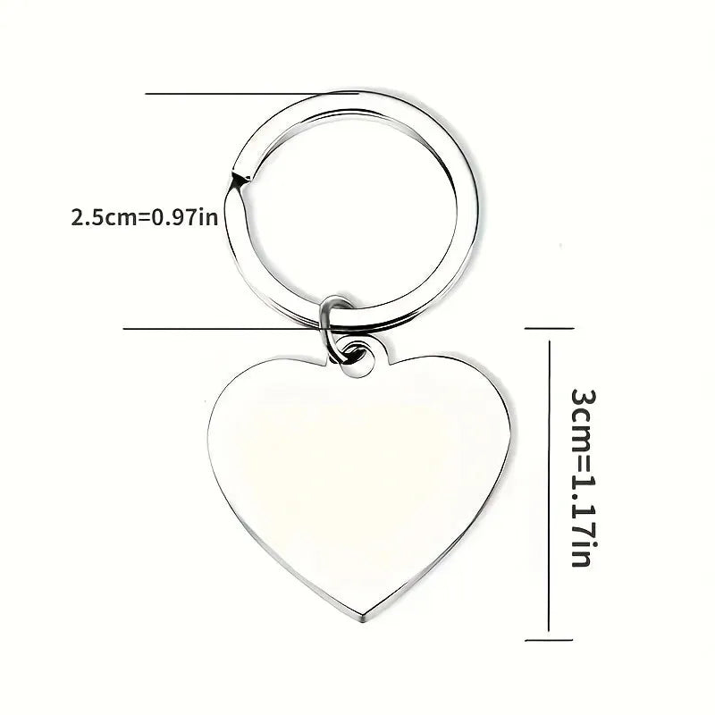 Inspirational Keychain Gift – As Long As You Don’t Give Up, You Won’t Fail