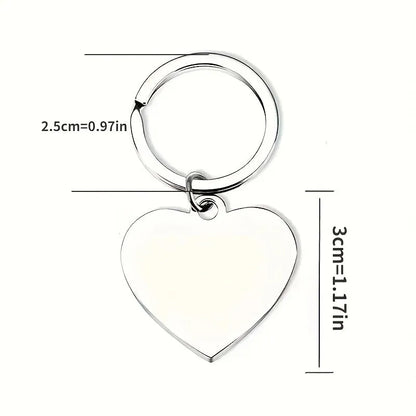 Inspirational Keychain Gift – As Long As You Don’t Give Up, You Won’t Fail