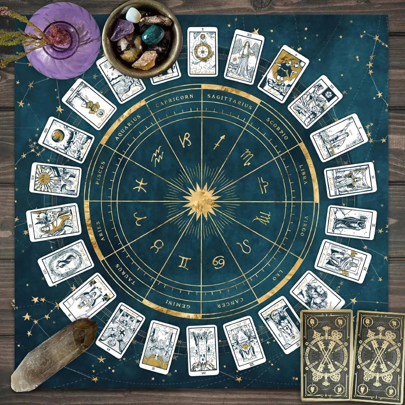 1pc Tarot Card Tablecloth