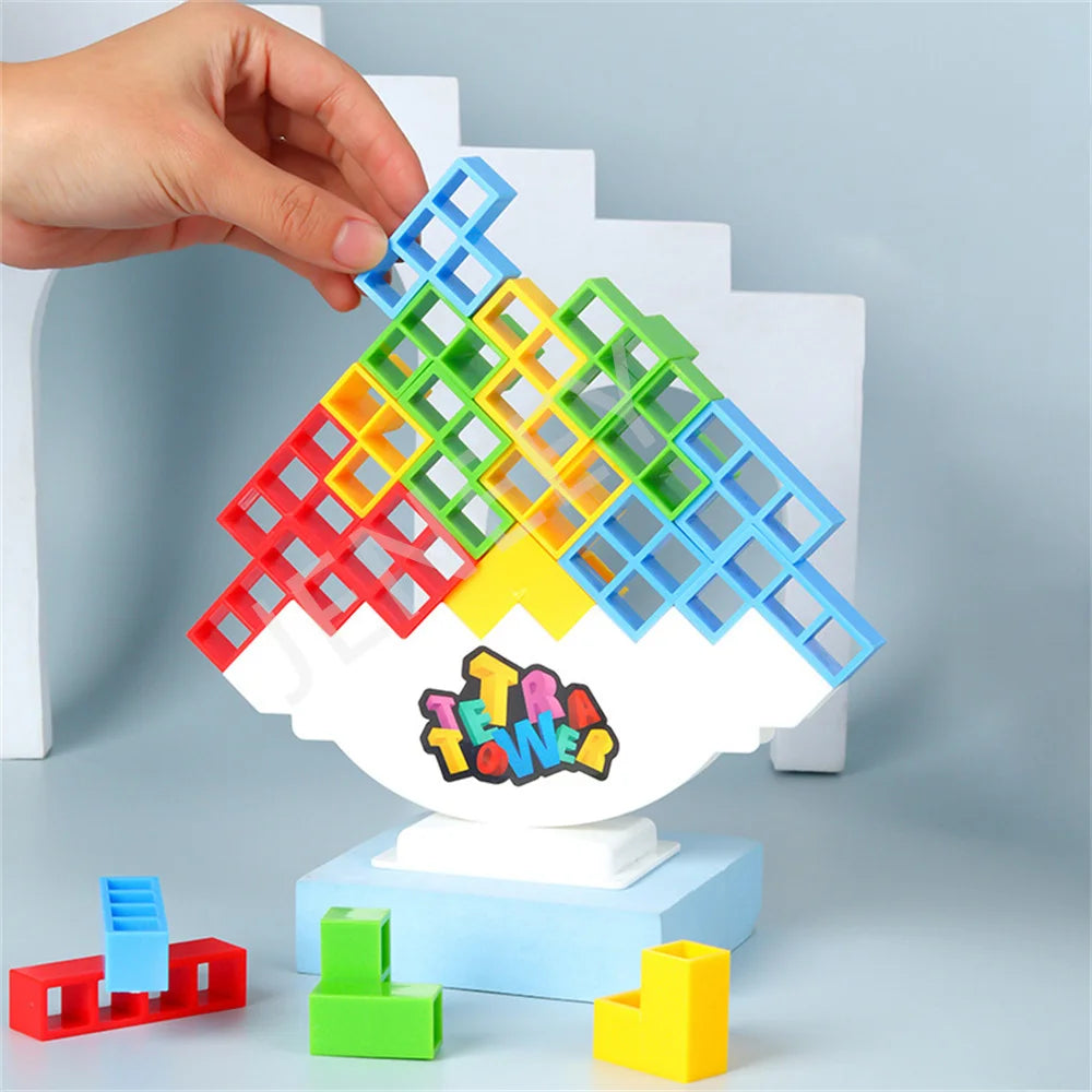 Tetra Tower Balance Stacking Game – Fun Party & Family Challenge