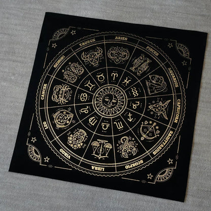 Zodiac Horoscope Divination Cloth