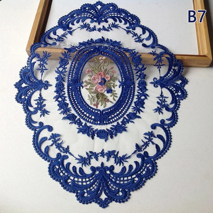 Elegant Round Lace Tablecloth