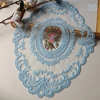 Elegant Round Lace Tablecloth