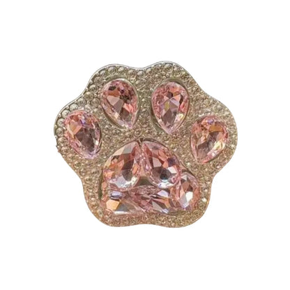 Diamond Cat Paw Car Air Freshener Clip | Stylish Pet Lover Car Accessory