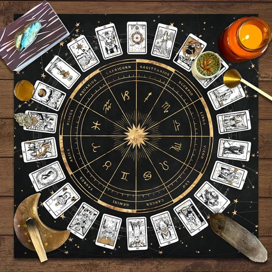 1pc Tarot Card Tablecloth