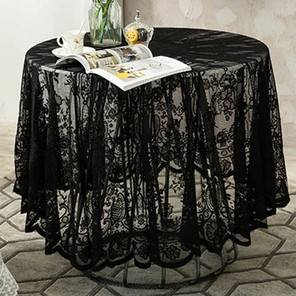 Solid Lace Table Cloth