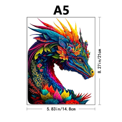 Wooden Dragon Jigsaw Puzzle