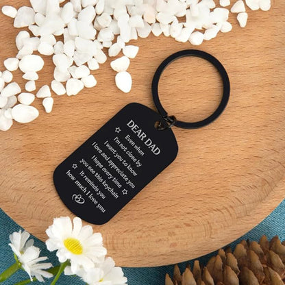 Dad Gift - Drive Safe Keychain