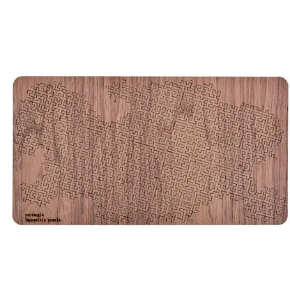 Impossible Wooden Jigsaw Puzzle – 3D Brain‑Teaser Puzzle for 13 to 113 years