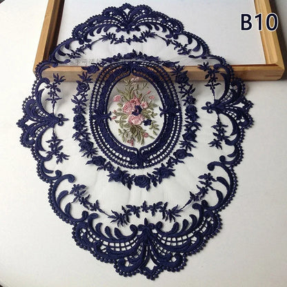 Elegant Round Lace Tablecloth