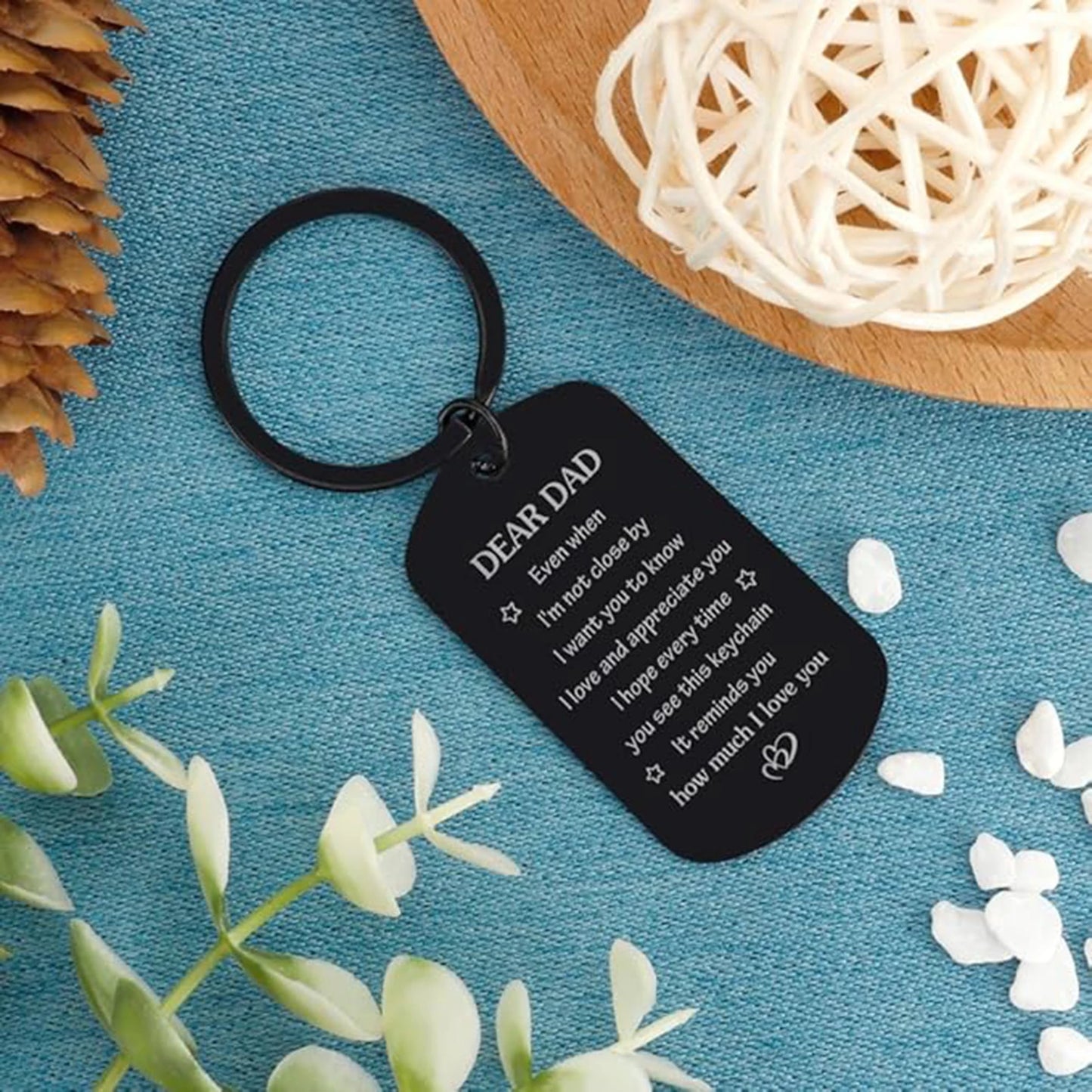Dad Gift - Drive Safe Keychain