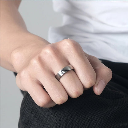 Heart Stainless Steel Couple Rings