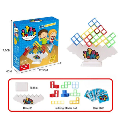 Tetra Tower Balance Stacking Game – Fun Party & Family Challenge