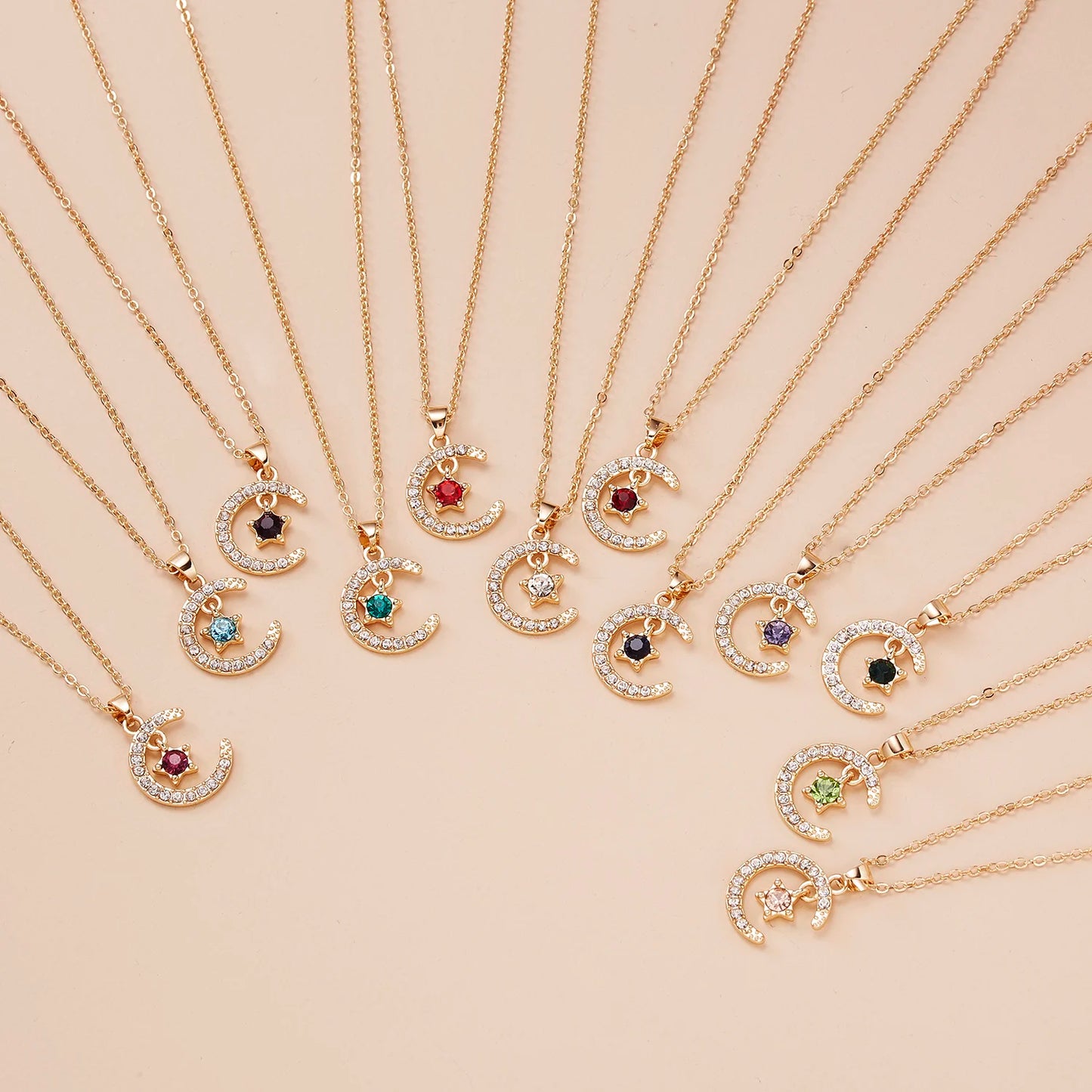 Birthstone Necklace Pendant