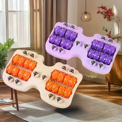 Cat Paw Reflexology Foot Massage Roller for Relaxation and Energy Balance