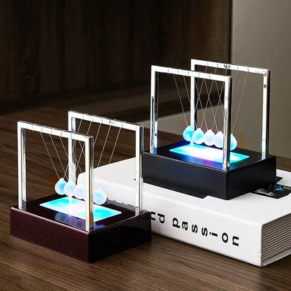 LED Newton's Cradle Balance Pendulum