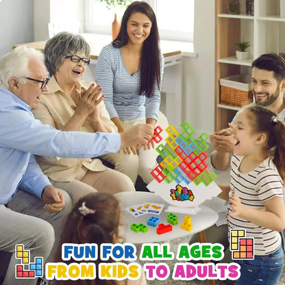Tetra Tower Balance Stacking Game – Fun Party & Family Challenge