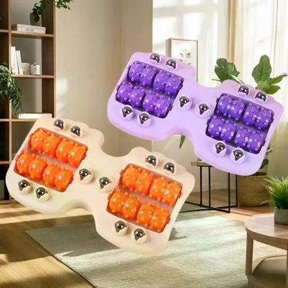 Cat Paw Reflexology Foot Massage Roller for Relaxation and Energy Balance