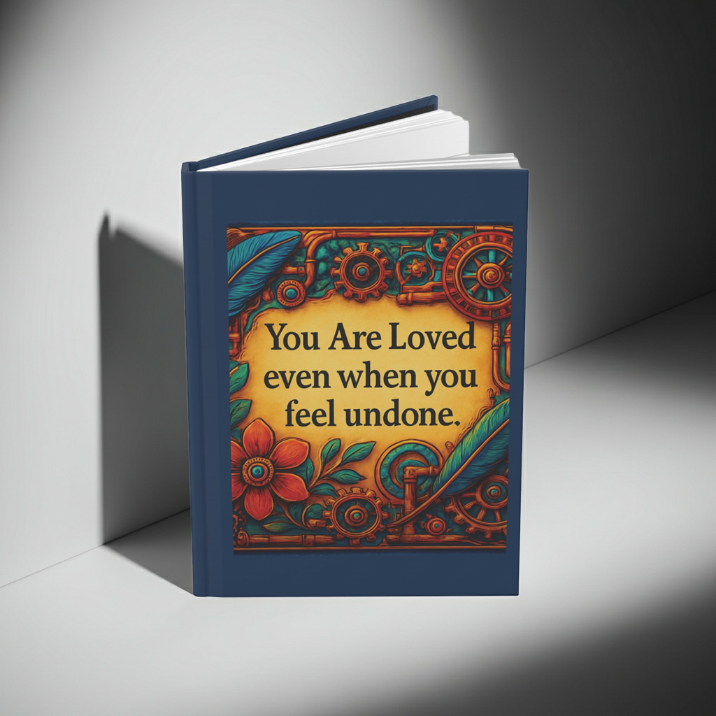 Inspirational Steampunk Hardcover Journal