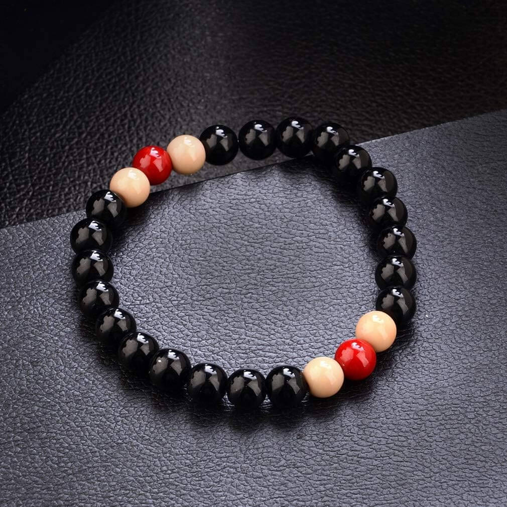 Unisex Natural Stone Bead Bracelet
