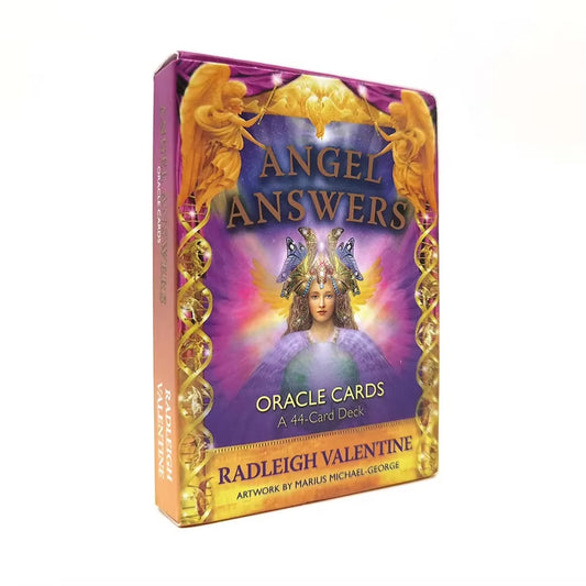 Tarot Cards Angel Answers Oracle Cards Board Games English for Family Gift Party Playing Card Table Games Entertainment