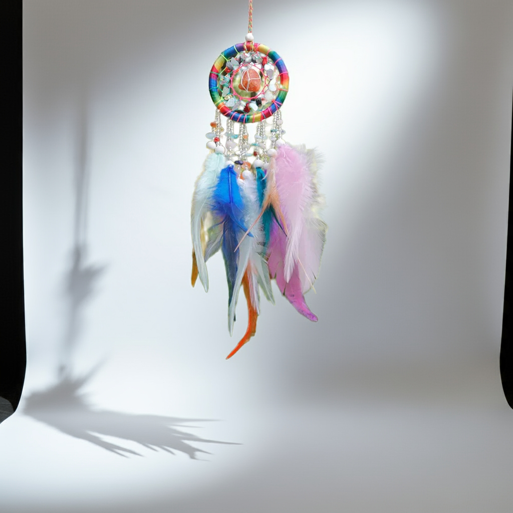 7 Chakra Crystal Hanging Decor for Healing Energy and Meditation