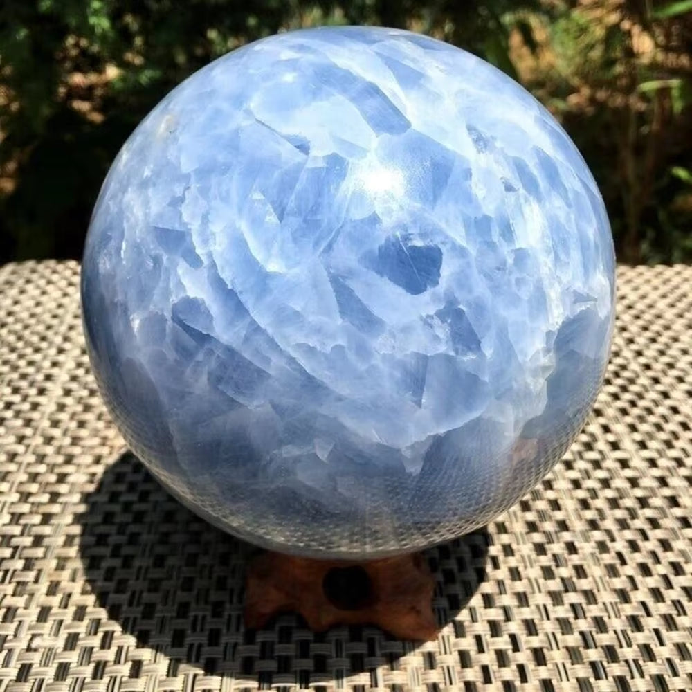 Natural Septarium Crystal Energy Spheres, Reiki Healing, Send a Decorative Meditative Craft for the Base